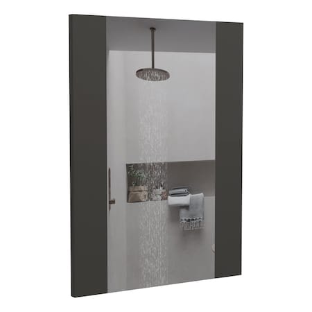 Tuhome Mirror Madrid, Rectangular Shape, Looking Glass, Black ELW7931